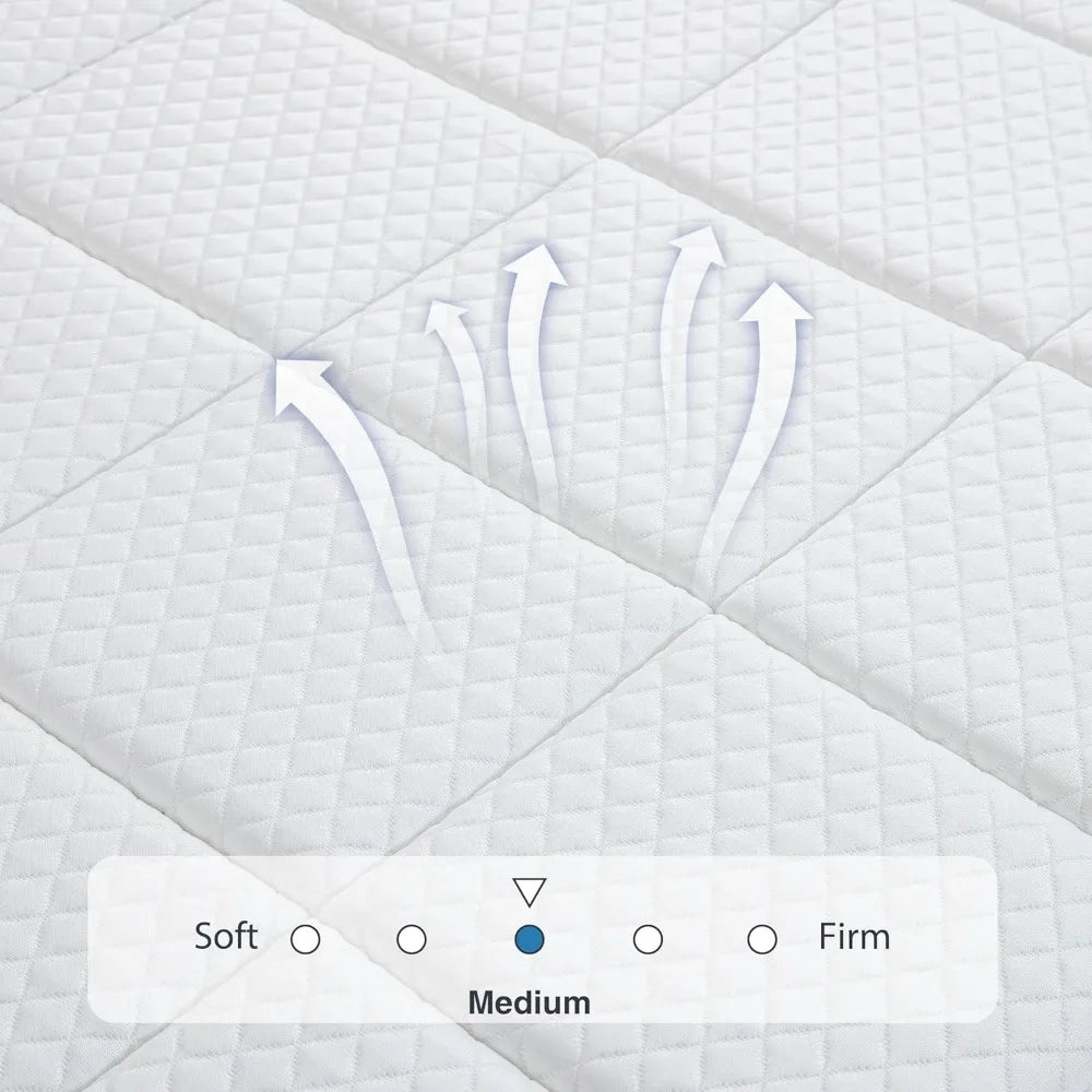 King Size Mattress 14 Inch Gel Memory Foam CertiPUR-US Certified Mattress in A Box, Foam Made in USA, 80"×76"×14"