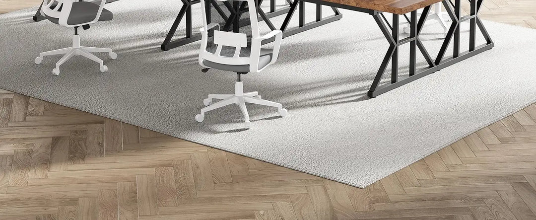 LITTLE TREE 70.8-Inch Office Desk, Executive Office Desk, Modern Work Desk, Large Farmhouse Writing Table Computer Desk for Home