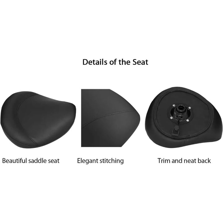Free Delivery - Stool Rolling Chair Hydraulic Adjustable with Wheels for Office Home Salon Spa Studio (Black)