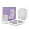 Mini Makeup Mirror Led Compact Pocket Portable Foldable Cosmetic Charge Makeup Mirror With 10X Light Magnifying Makeup Mirror