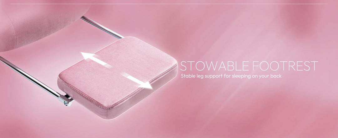 Dowinx Gaming Chair with Heated Massage Lumbar Support, Breathable Fabric Office Chair with Pocket Spring Cushion and Footrest,