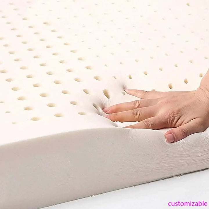 100% Natural Latex Mattress Topper - Firm - 3" Thick, Queen Mattress Topper