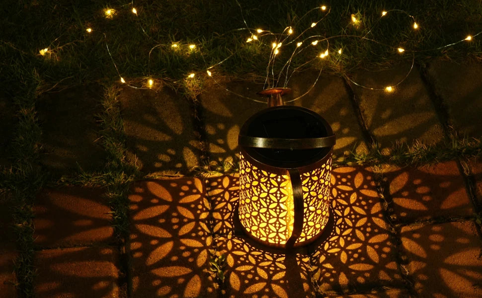Solar Butterfly Watering Can Garden Light â€“ Waterproof Hanging Fairy Path Accent | Patio, Lawn, Outdoor DÃ©cor | Trufairs