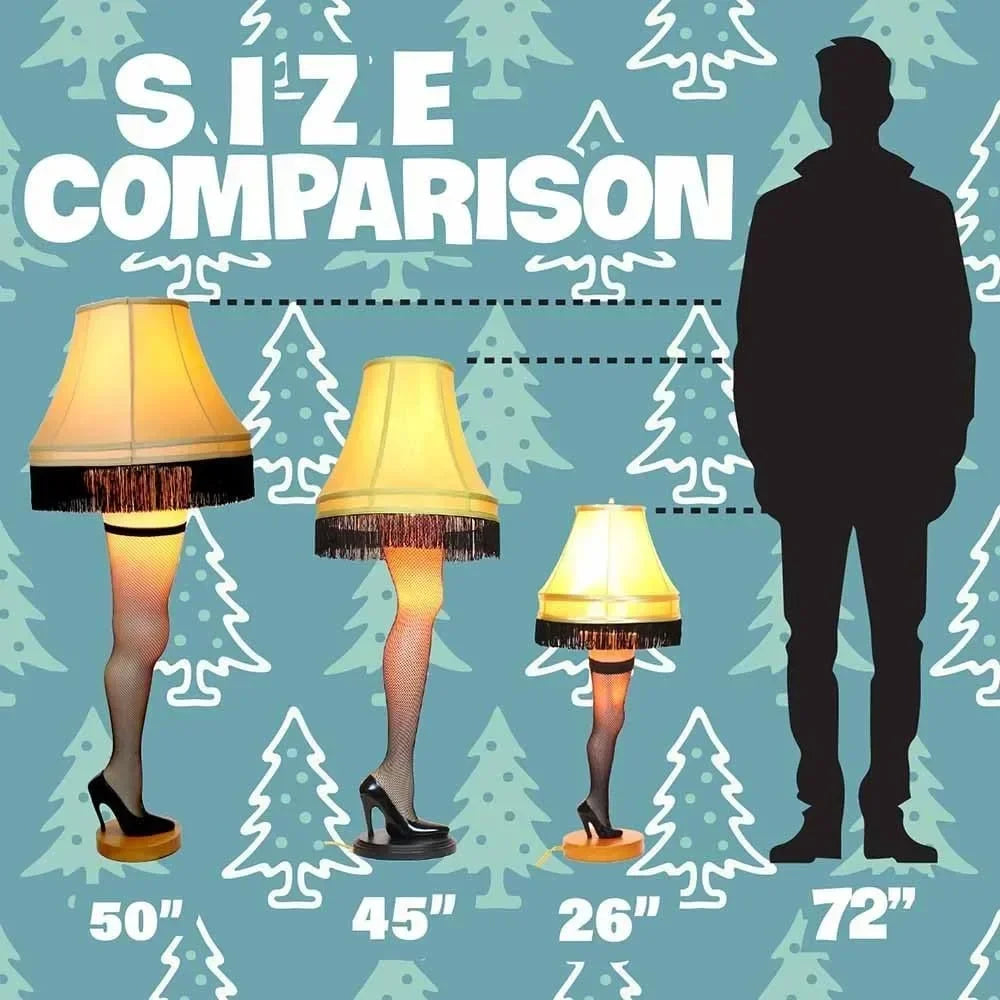 50" Deluxe Christmas Leg Lamp