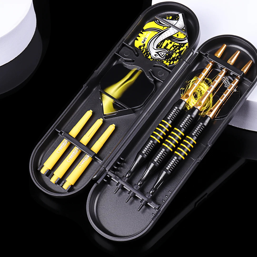 CyeeLife 18g Soft tipped Darts Professional Indoor plastic tip Darts Set For Electronic Dartboard Games Plastic storage box