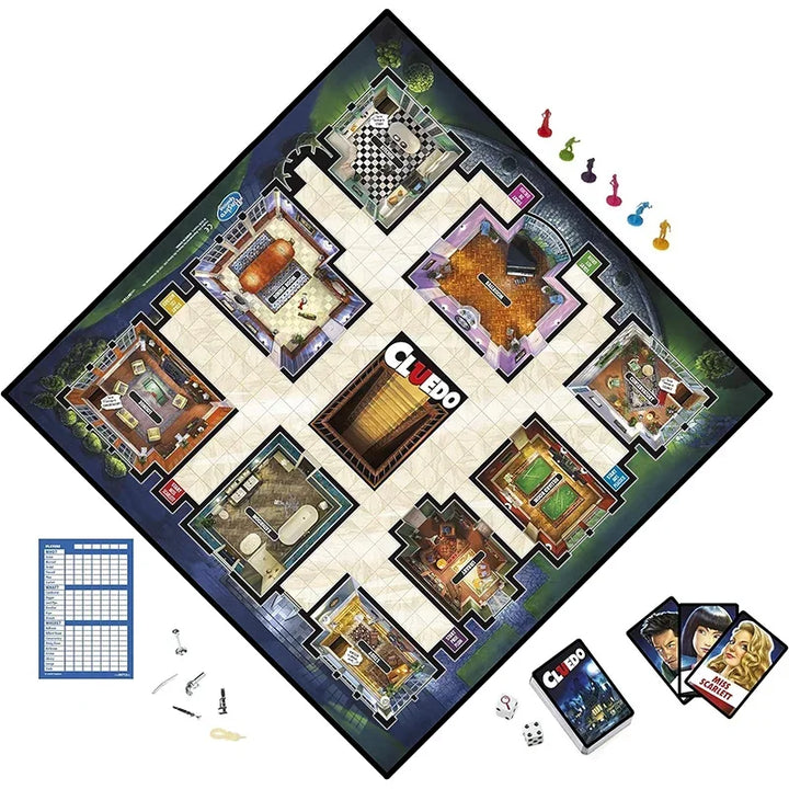 Experience The Excitement of Crime Solving with Cluedo Classic Mystery Board Game