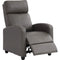 Recliner Chair for Living Room Modern Wingback Sofa Home Theater Seating Push Back Reclining Chair with Lumbar Support (Without