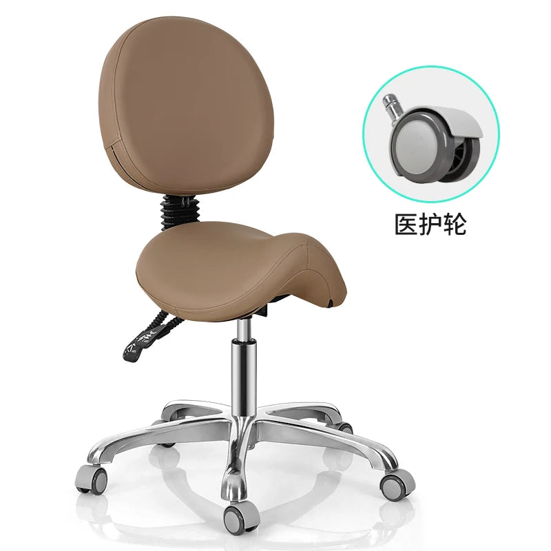 Rotating lift chair Beauty salon Surgical technician chair Round stool Haircut PT stool Pulley Big chair Beauty stool Backrest