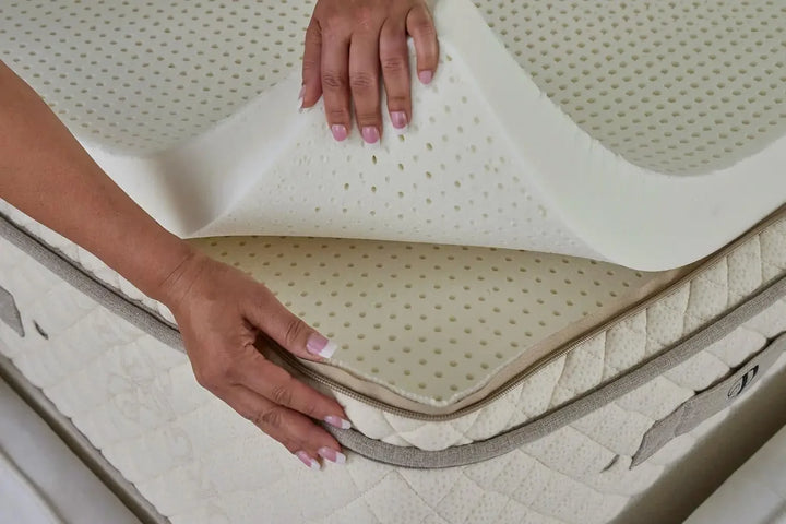 3" Medium Mattress Topper,Luxurious Comfort and Support,Organic Certified Latex,Deep Rejuvenating Sleep