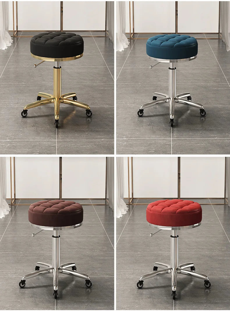 stool adjustable stool comfortable beauty salon stool with high quality for hairdressing