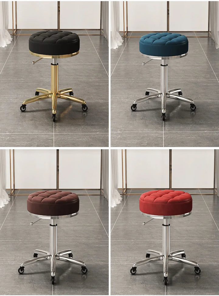 stool adjustable stool comfortable beauty salon stool with high quality for hairdressing