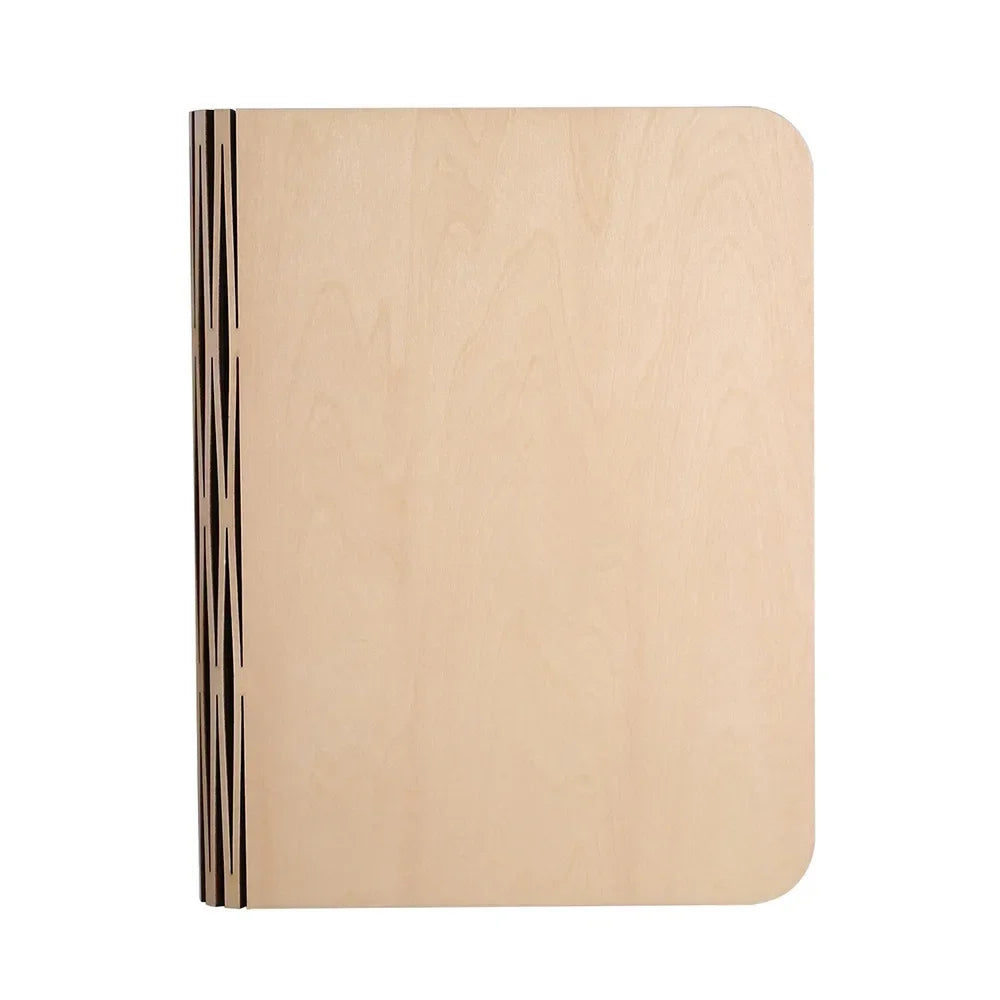 3D Book Light LED Night Light Folding Exquisite Gift USB Recharge Wooden Decor Bedroom Desk Table Lamp for Kid Brithday Gift