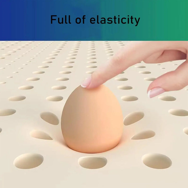 100% Natural Latex Mattress Compression and No Deformation Honeycomb Pore Ventilation Soft and Comfortable Latex Mattress 100x20