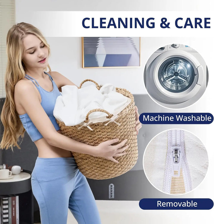 Twin XL Mattress 10 Inch Green Tea Memory Foam Mattress for Cool Sleep Pressure Relief Fiberglass Free Bed in a Box Removable Wa