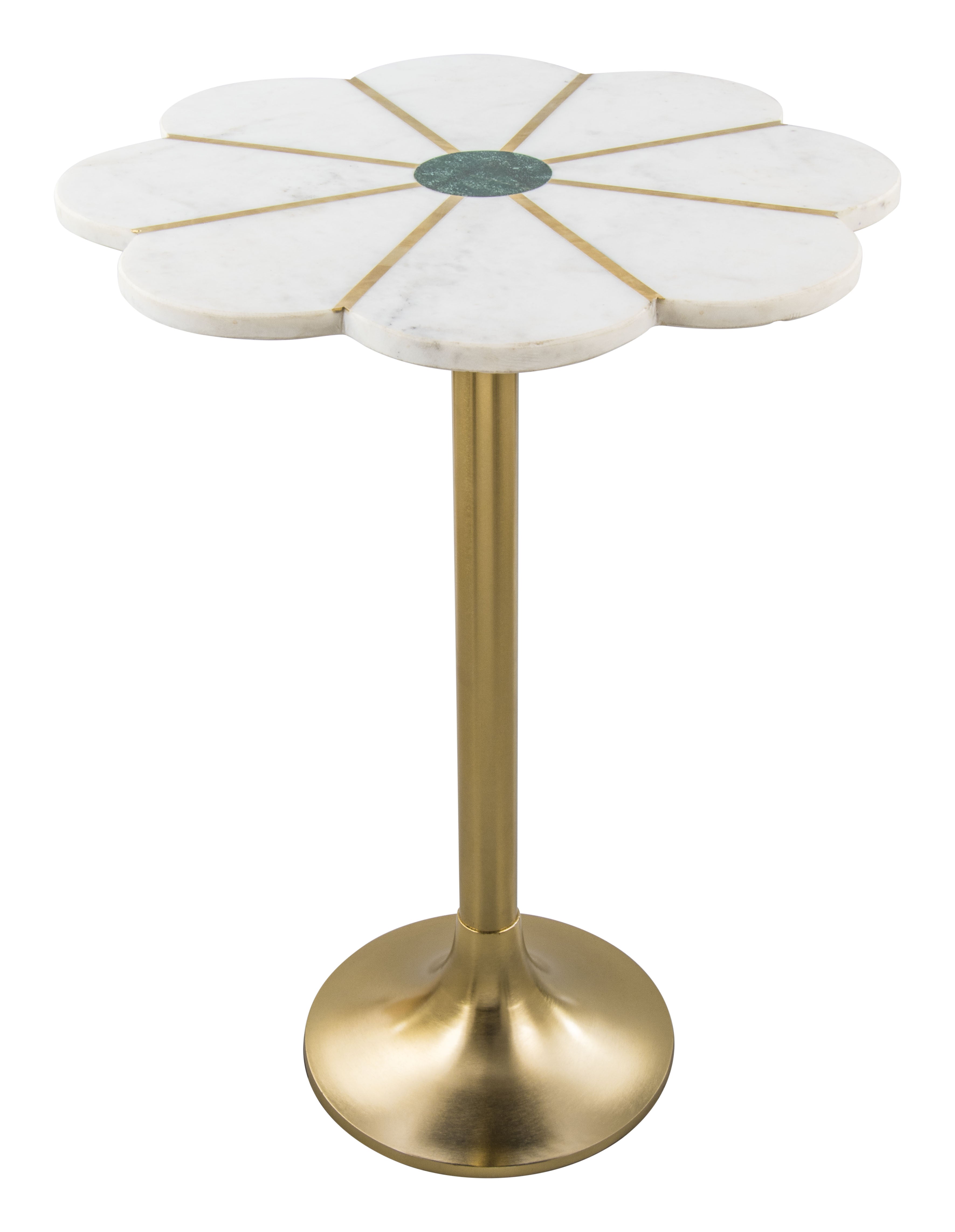 Scallop Side Table Multicolor