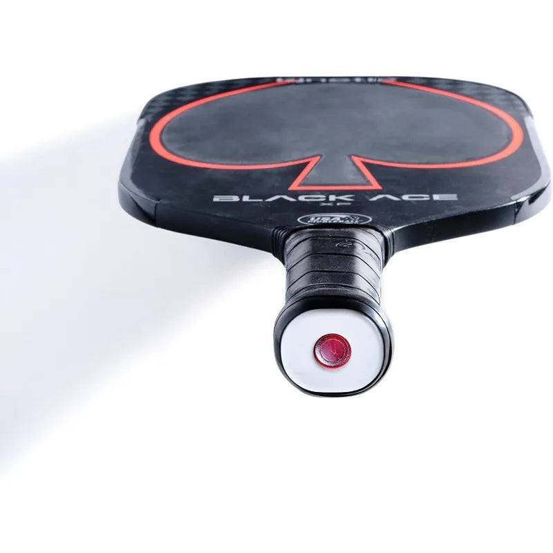 Black Ace XF  Pickleball Paddle with Toray 700 Carbon Fiber Face   Comfort Pro Grip - USAPA Approved (Cover not Included)