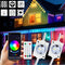 108FT Smart RGBW LED Permanent Outdoor Eave Lights IP67 Waterproof 72LEDs with App/Remote Control for Christmas Holiday Decor