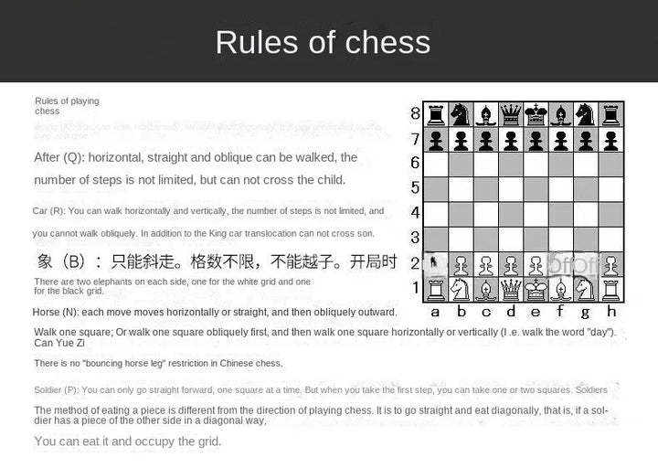 2024 glass crystal occidental chess children casual puzzle backgammon elegant transparent entertainment chessboard chessman set