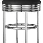 Swivel Bar Stool for Garage & Shop, 250-330 lb