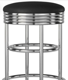 Swivel Bar Stool for Garage & Shop, 250-330 lb