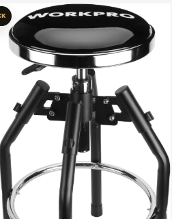 Swivel Bar Stool for Garage & Shop, 250-330 lb