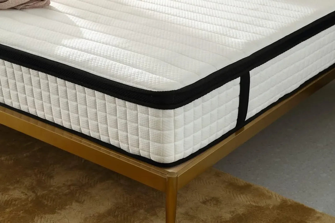 Full XL Size 12 Inch Mattress, Multilayer Hybrid Mattress, Innerspring Memory Foam Mattress in a Box, Pressure Relief & Cooler
