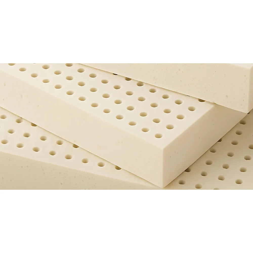 Medium Firmness Latex Mattress Pad - 2 Inch Full Size Sleep Comfort Enhancement