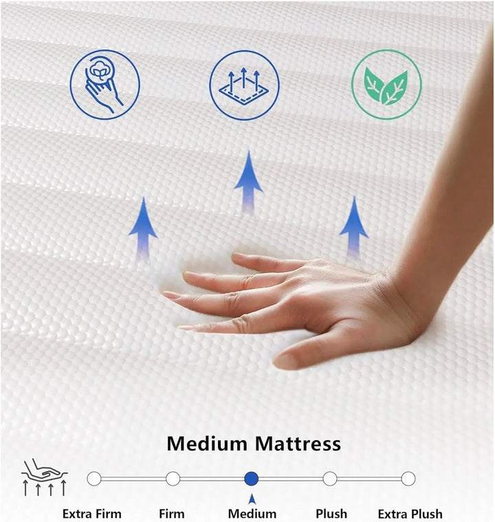 Foldable Latex Mattress Double Bed Foam Mattress Home Sleeping Mat Student Single Dormitory Mattress 150 * 200 * 6cm