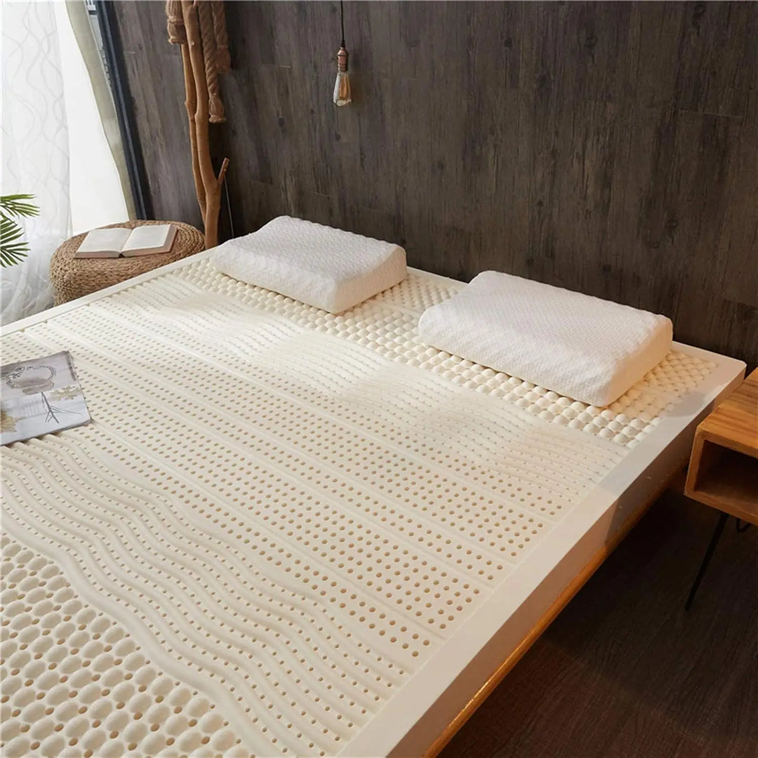 Natural Latex Mattress 2/3/4In Medium Soft Organic Mattress Foldable Floor Sleeping Bed 5cm 80x200cm 31x79in