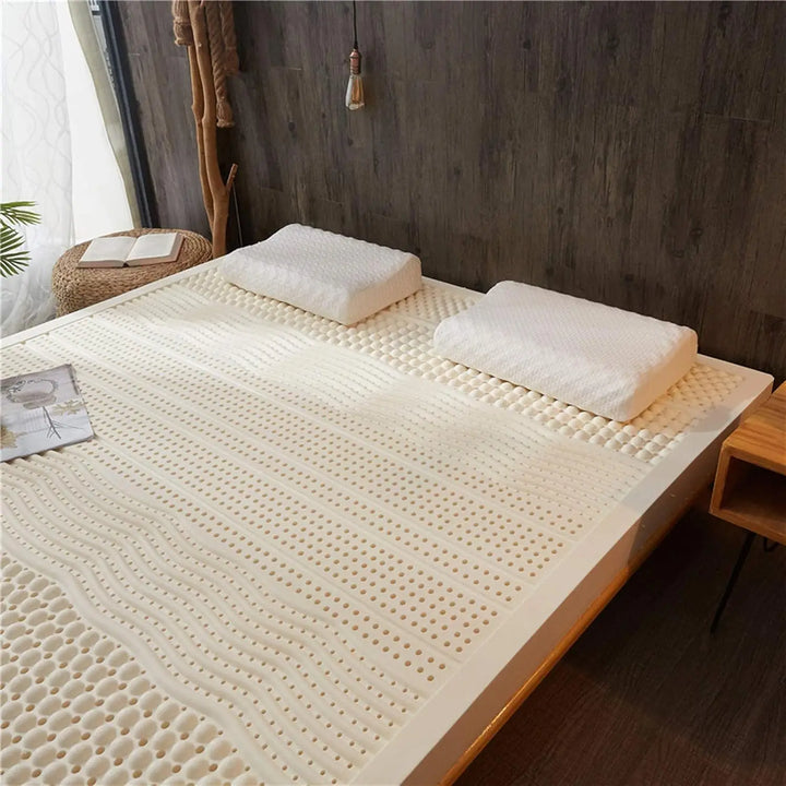 Natural Latex Mattress 2/3/4In Medium Soft Organic Mattress Foldable Floor Sleeping Bed 5cm 80x200cm 31x79in