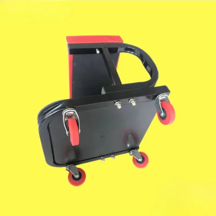 Steel/Iron Car Repair Shop Crawler Stool Seat with Rolling Pallet Mechanical Seat for Car Repair Rolling Shop and Garage Stool