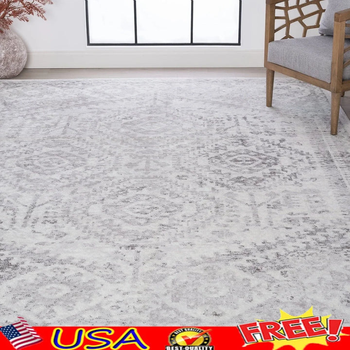 5x7 Indoor Area Rug Stain Resistant Modern Persian Rug Living Room Bedroom Dining Room Entryway Kitchen Durable Easy Clean