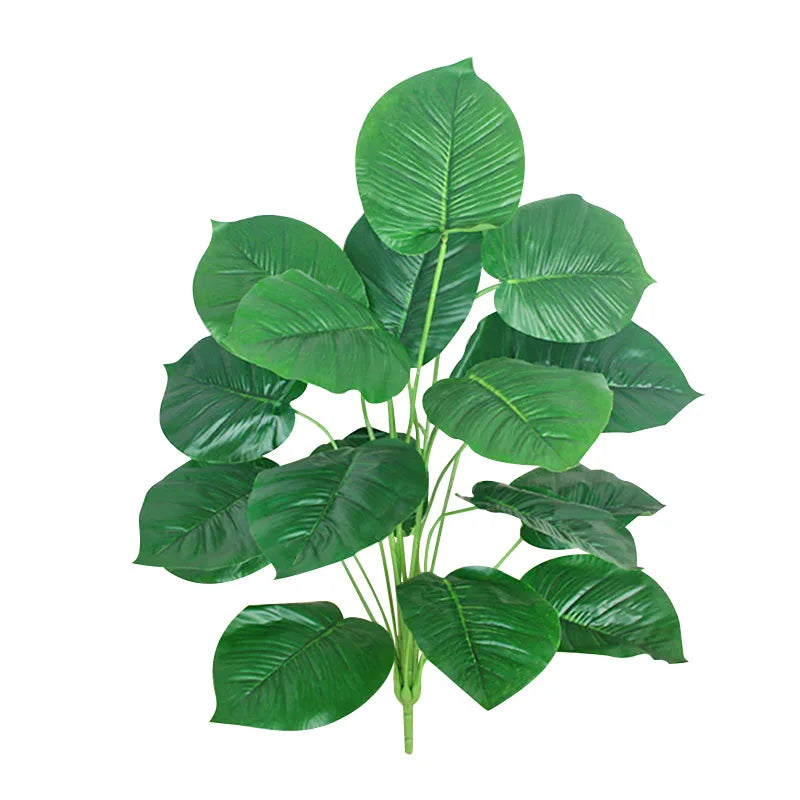 Artificial Plant Green Fake Banyan Tree Simulated Palm Tree Indoor And Outdoor Beautification Hotel Office Balcony Home Decor