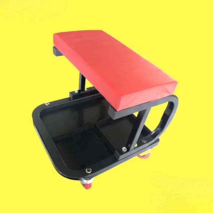 Steel/Iron Car Repair Shop Crawler Stool Seat with Rolling Pallet Mechanical Seat for Car Repair Rolling Shop and Garage Stool