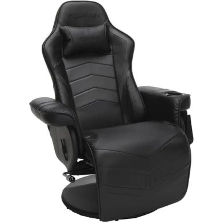 900 Racing Style Gaming Recliner, Reclining Gaming Chair, in Black RSP 900 BLK,Comfort,High quality