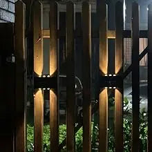 Waterproof Solar Wall Light â€“ 6-LED Outdoor Decorative Lights for Landscape, Garden, Courtyard, or Street | Trufairs