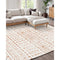 Large Area Rug 6 x 9 ft AntiSkid and TearResistant Floor Mat Modern Beige