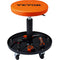 SucceBuy Mechanic Stool 250 LBS Rolling Pneumatic Creeper Garage/Shop Seat Padded Rolling Workshop Stool for Garage Auto Repair