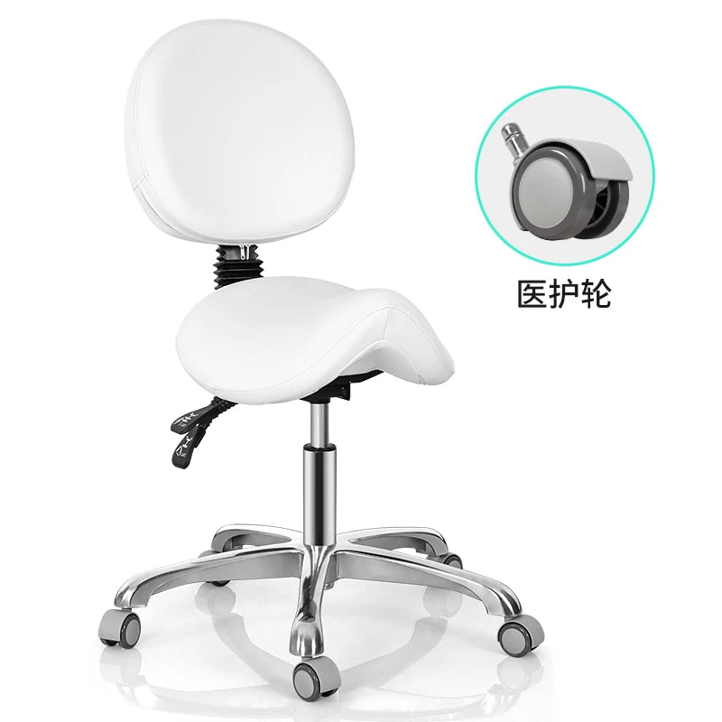 Rotating lift chair Beauty salon Surgical technician chair Round stool Haircut PT stool Pulley Big chair Beauty stool Backrest
