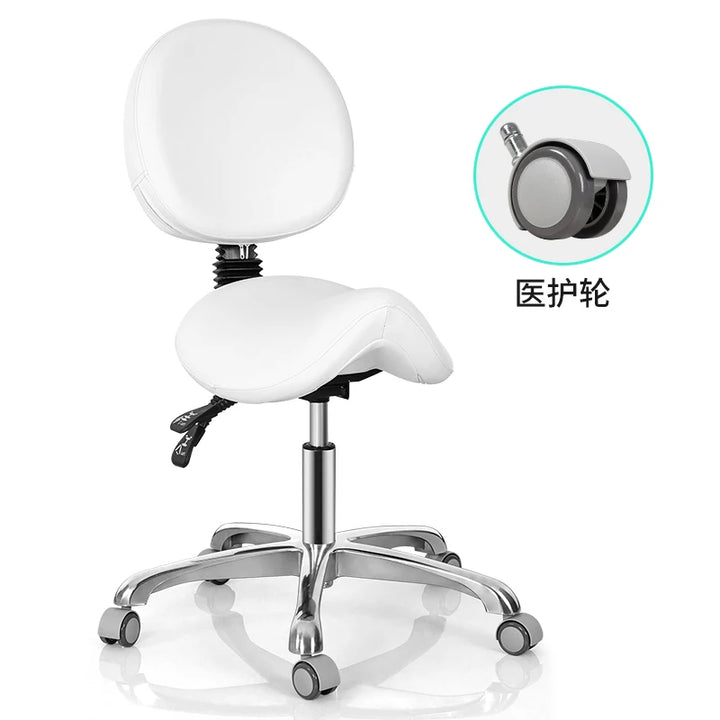 Rotating lift chair Beauty salon Surgical technician chair Round stool Haircut PT stool Pulley Big chair Beauty stool Backrest