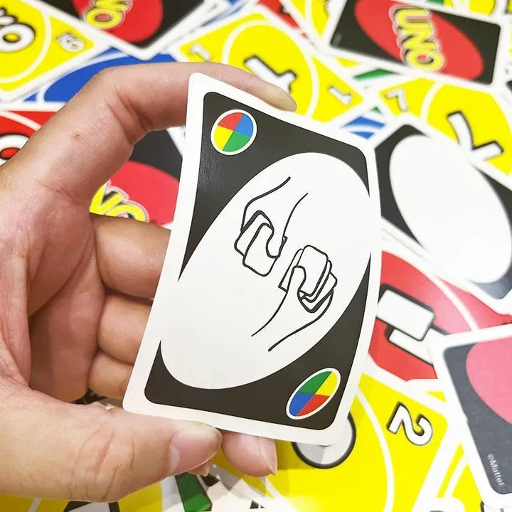 New Uno Wild Version Red Family Card Gam 112 Cards Travel-Friendly Makes A Great Game For 7 Year Olds And Up Toy In Stock