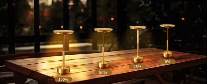 2PCS Rechargeable Wireless Table Lamp for Bedroom, Rechargeable, Touch Lamp, Camping Candle, Creative, USB-C, Desk Lamp