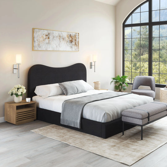 Sele King Bed Black