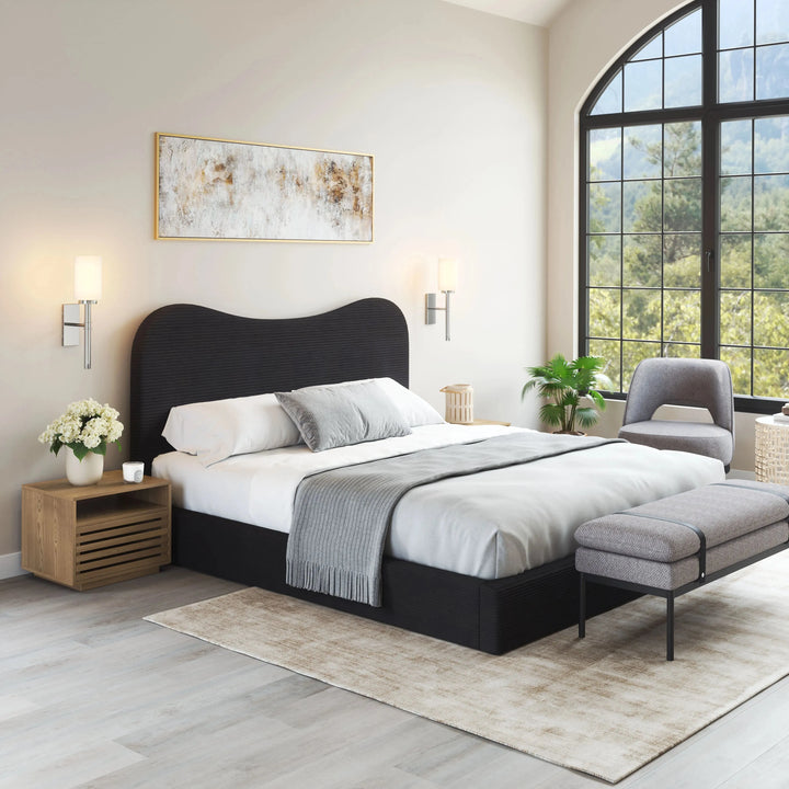 Sele King Bed Black