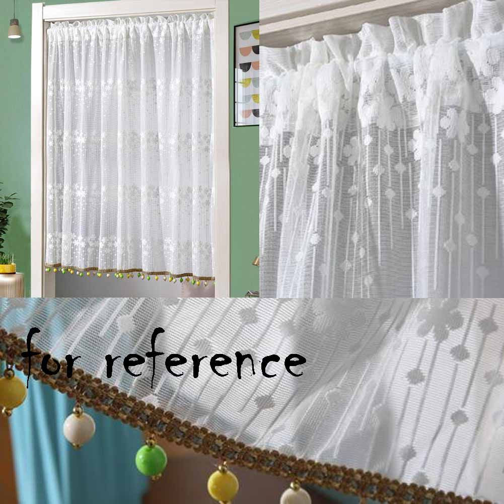 Semi-Sheer Café Tier Curtain