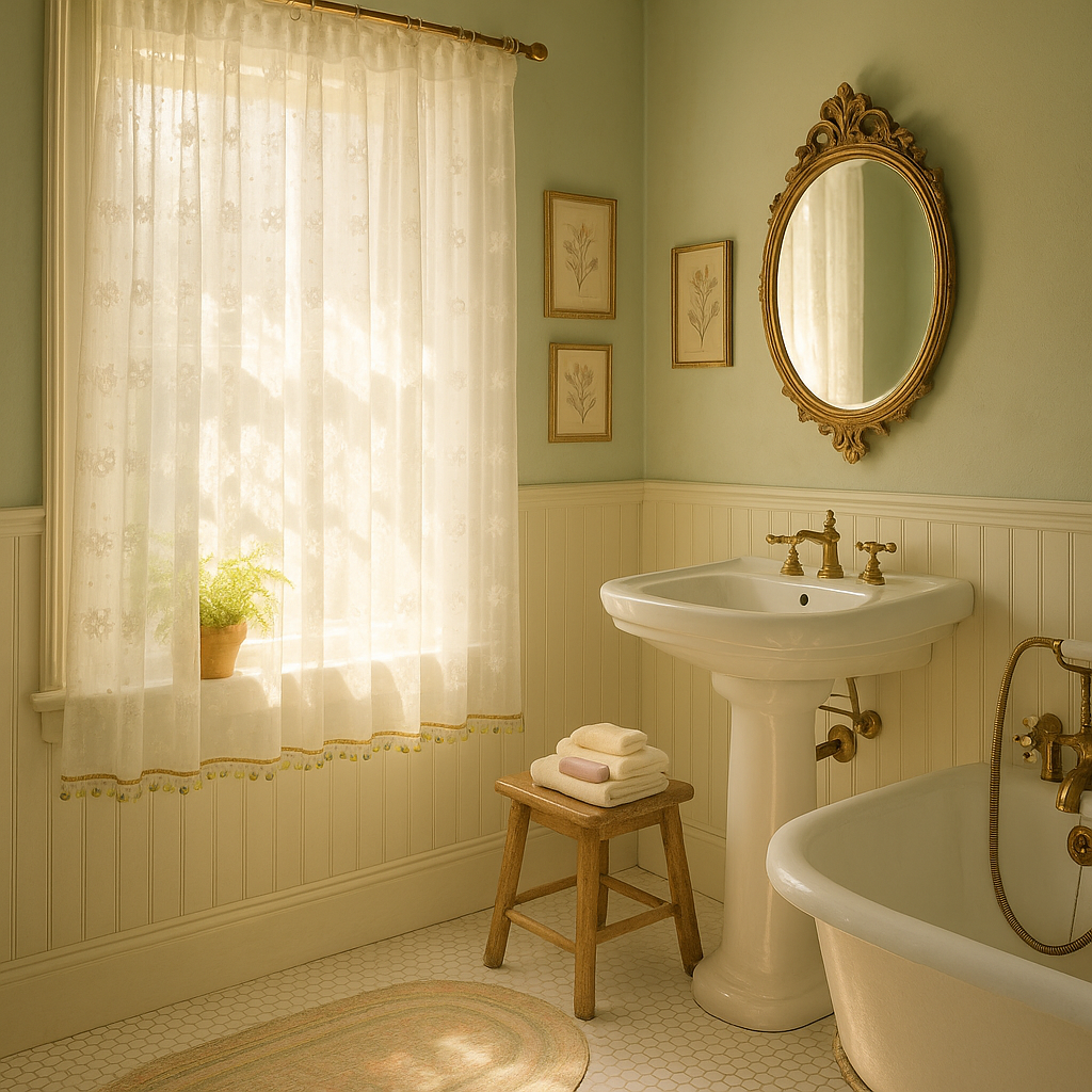 Semi-Sheer Café Tier Curtain