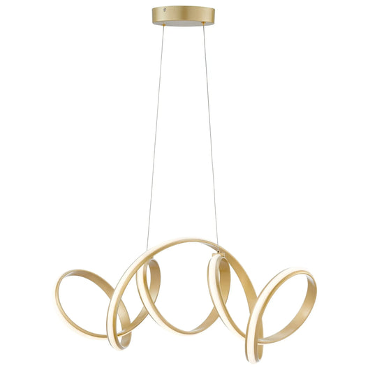 Seville LED Chandelier Gold