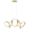 Seville LED Chandelier  Gold