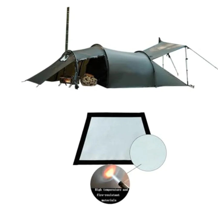 Hot Tent with Stove Jack for 12 Person Camping Tent Winter Tent 4 Season Tent Backpacking for Camping Hiking Hunting Fishing Wa