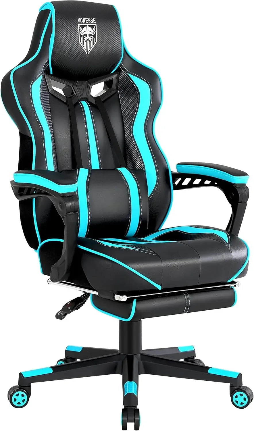 Gaming Chair for Adults Gaming Chairs with Footrest Reclining Computer Chair for Heavy People Big a